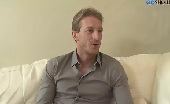 Blonde Sucks Long Cock and Deepthroats It